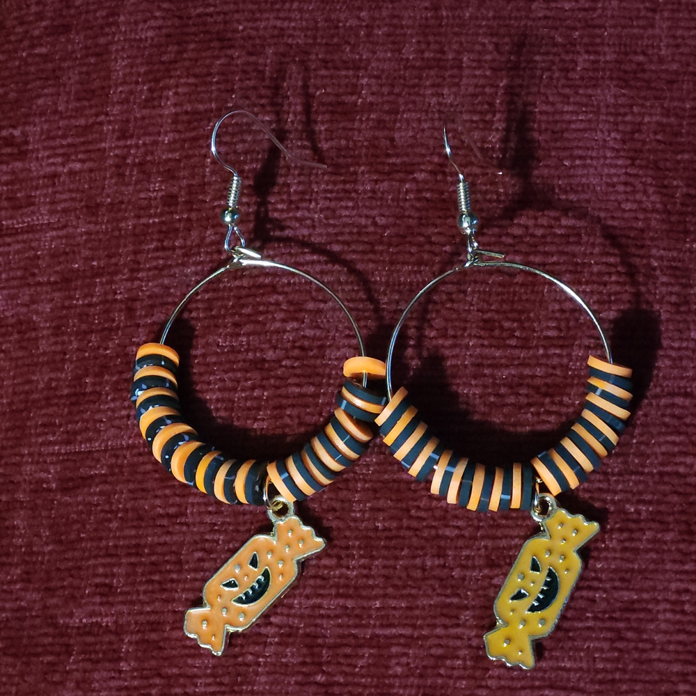 Handmade Halloween Earrings
